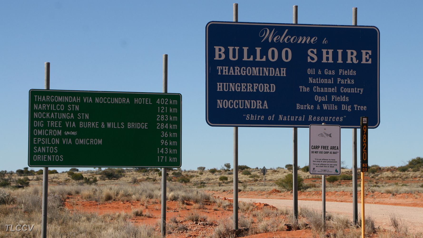 Our route to Innamincka is open.JPG